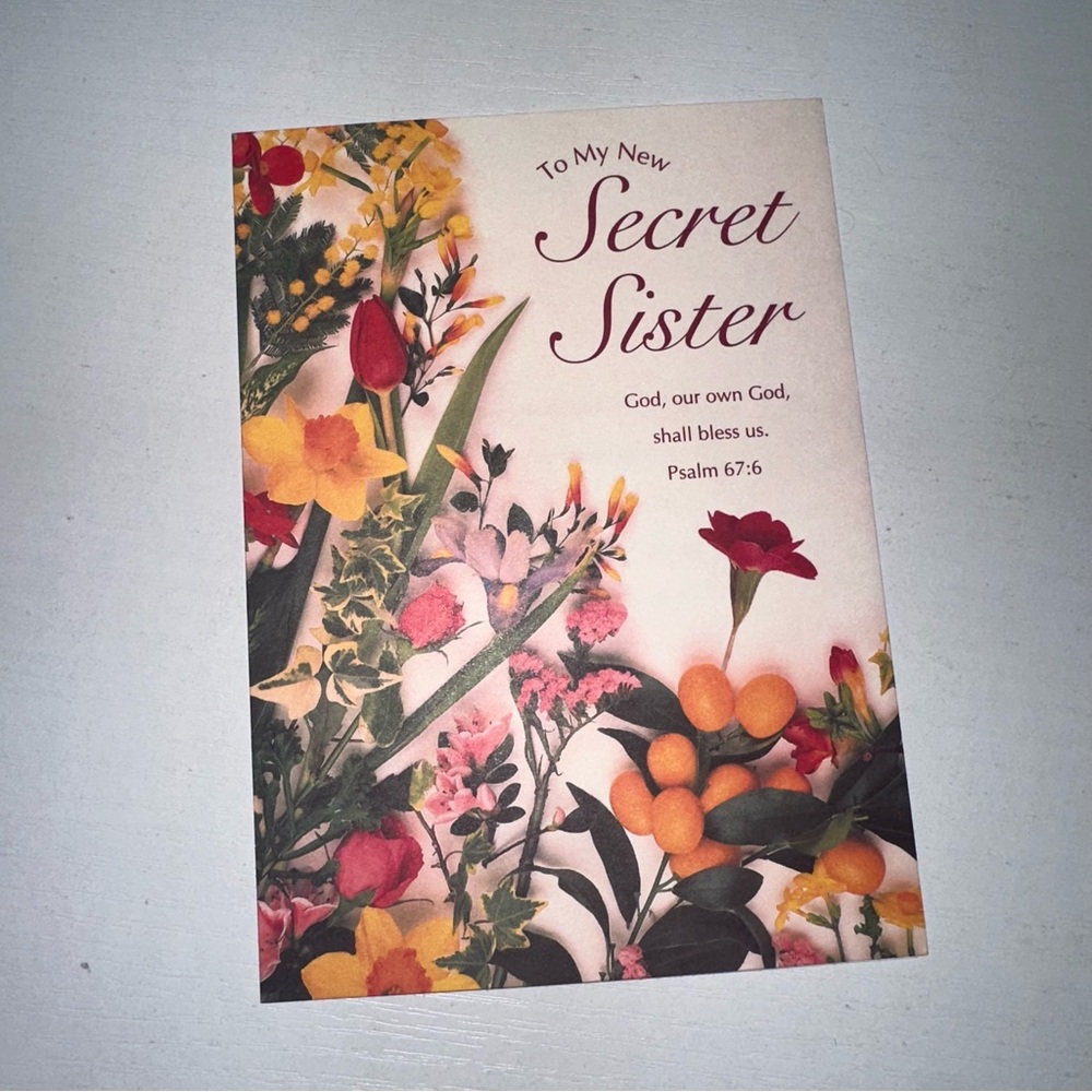 Lot of 10 Secret Sister Greeting Cards - Picture 10 of 11